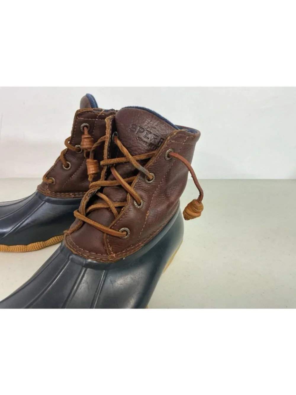 Sperry Leather Ankle Boots Waterproof Womens 7
